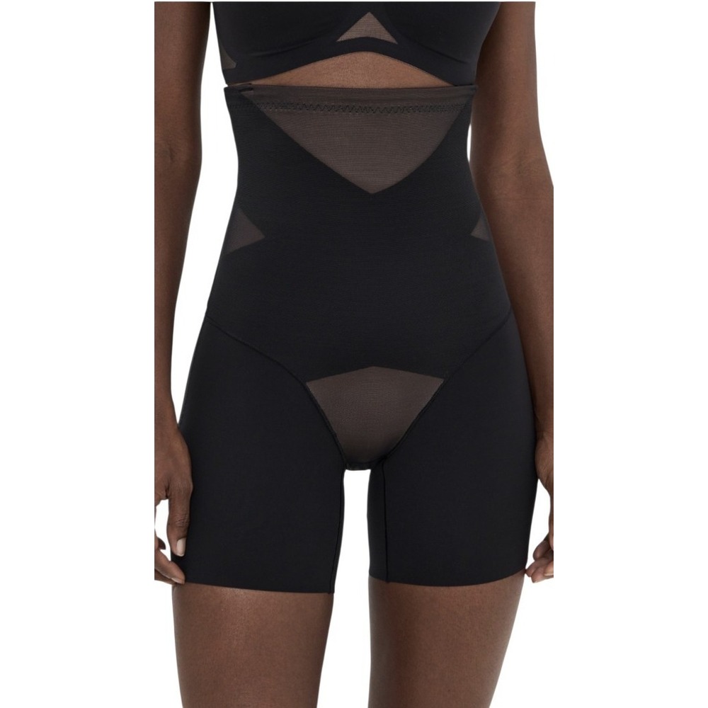 Honeylove Womens SCULPTWEAR Super Power Shaper Shorts L Black Washing Bag